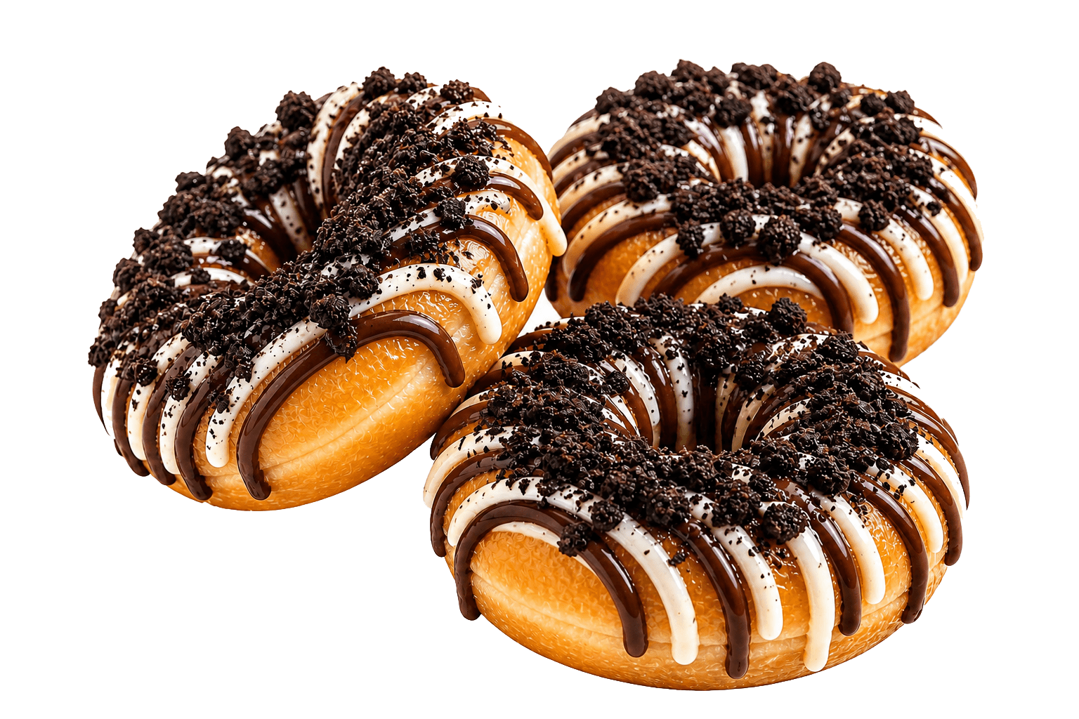 Cookie n' Cream mini donut
