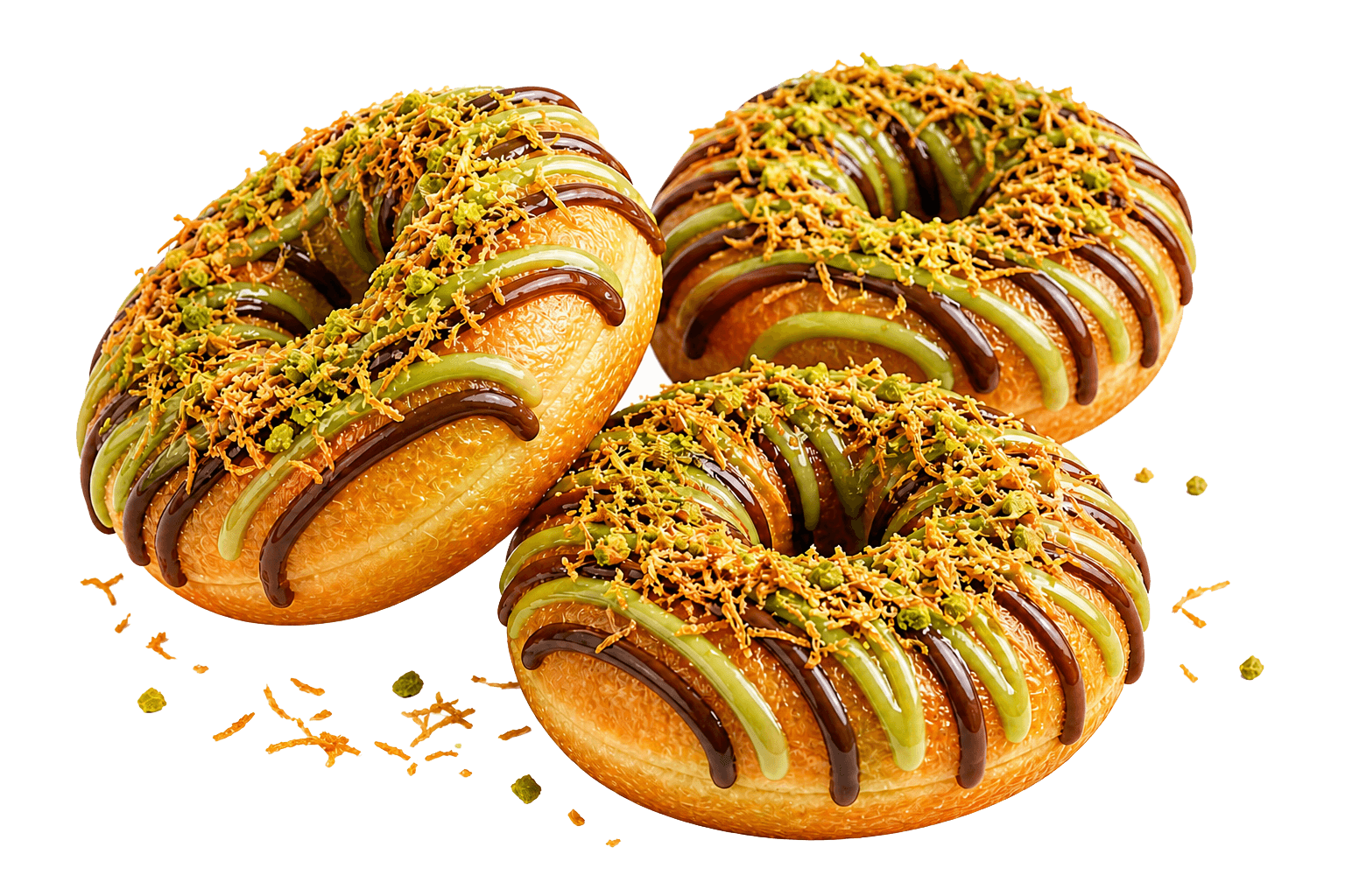 Dubai Chocolate mini donut