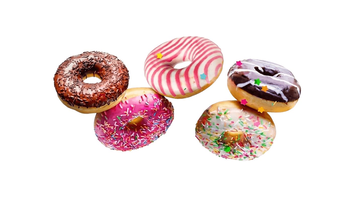 Dubai Chocolate donut stack