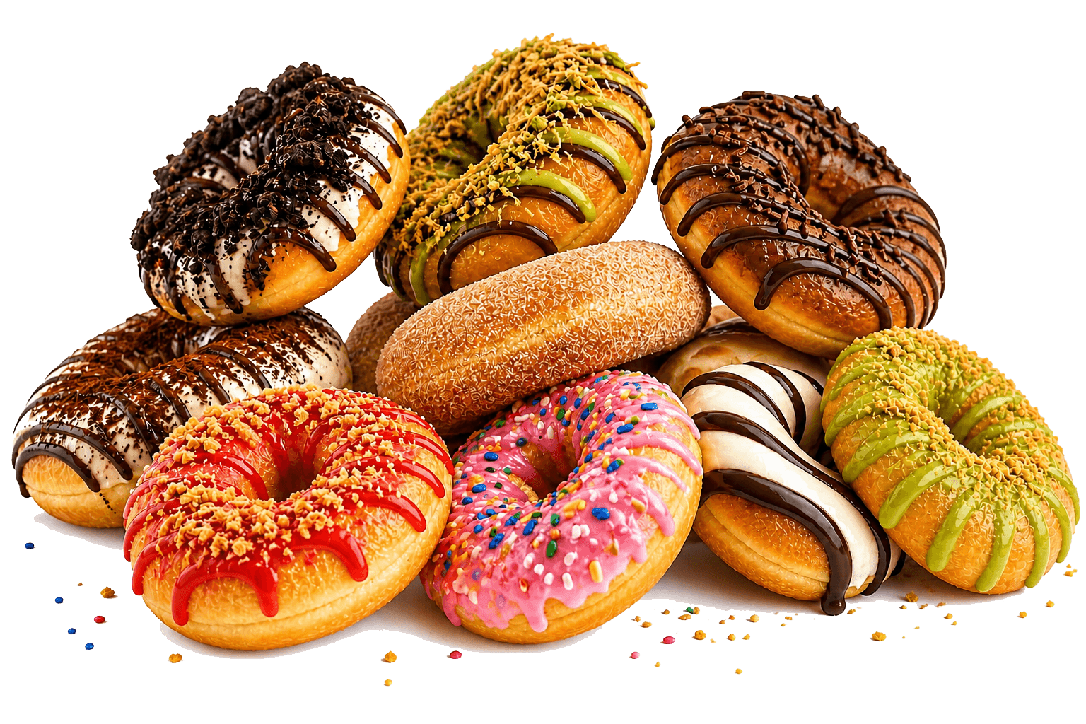Dang Good Donuts assorted flavours
