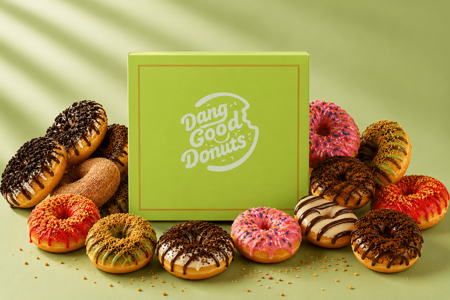 Dang Good Donuts assorted mini donut gift box